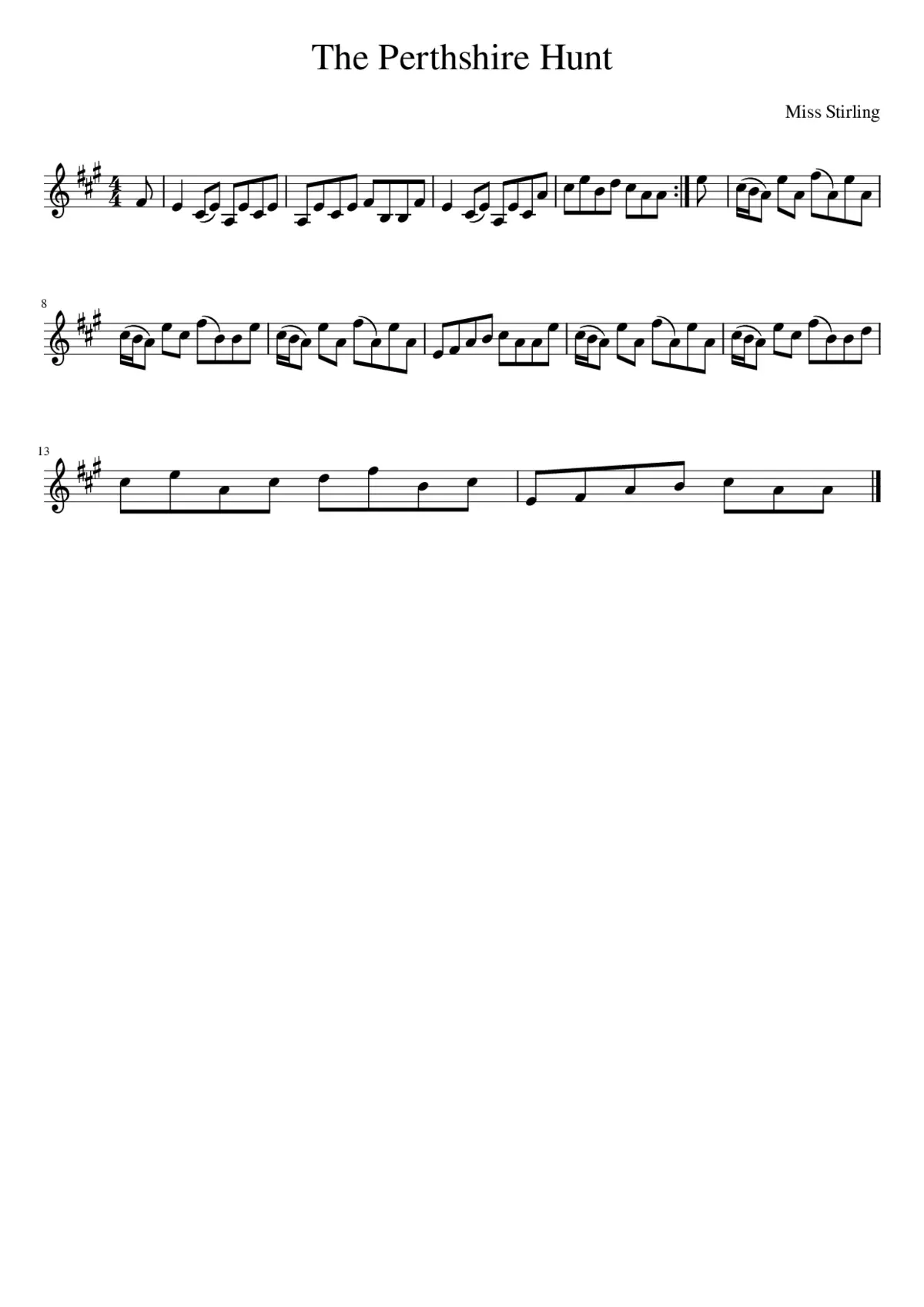 The Perthshire Hunt - Page 1