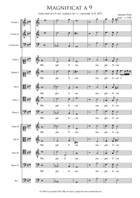 Magnificat a 9 voci