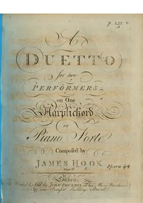 Keyboard Duet in F major