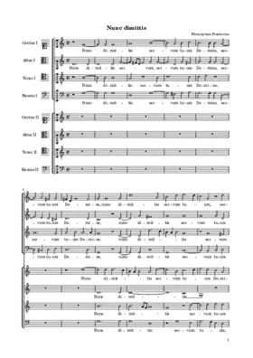 Nunc dimittis