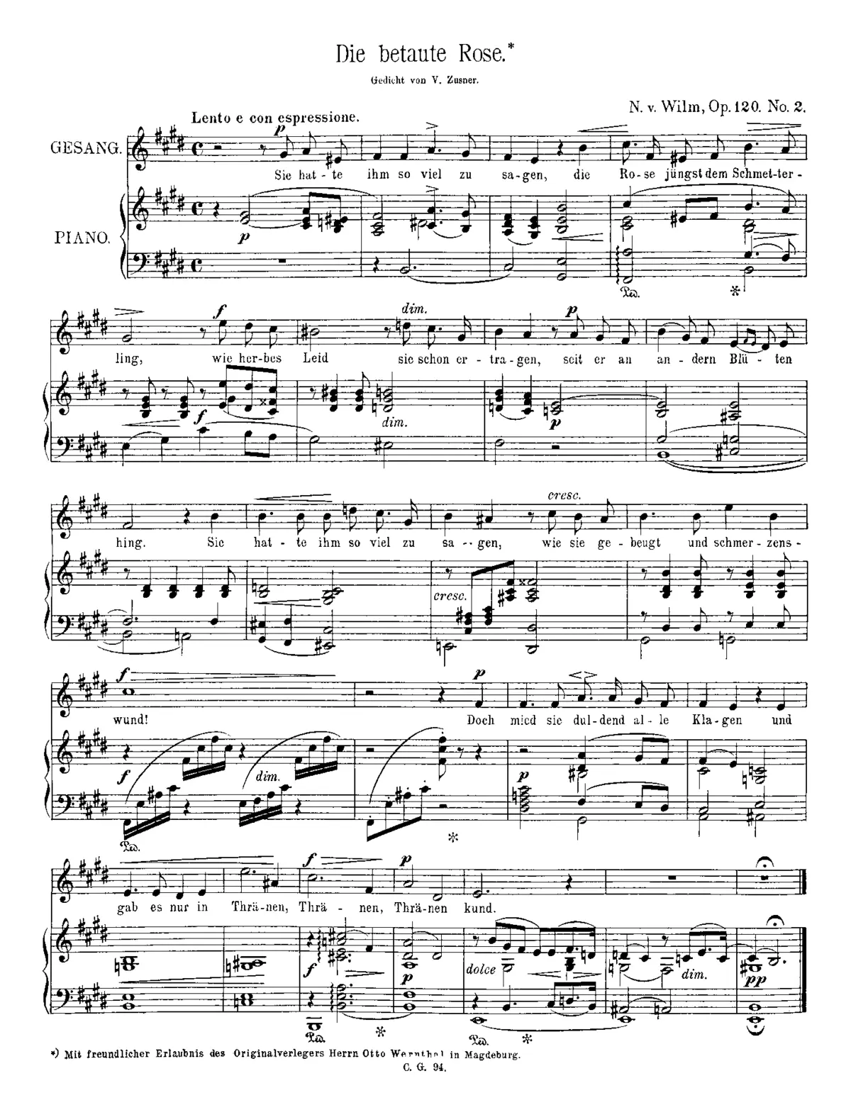 3 Lieder - Page 1