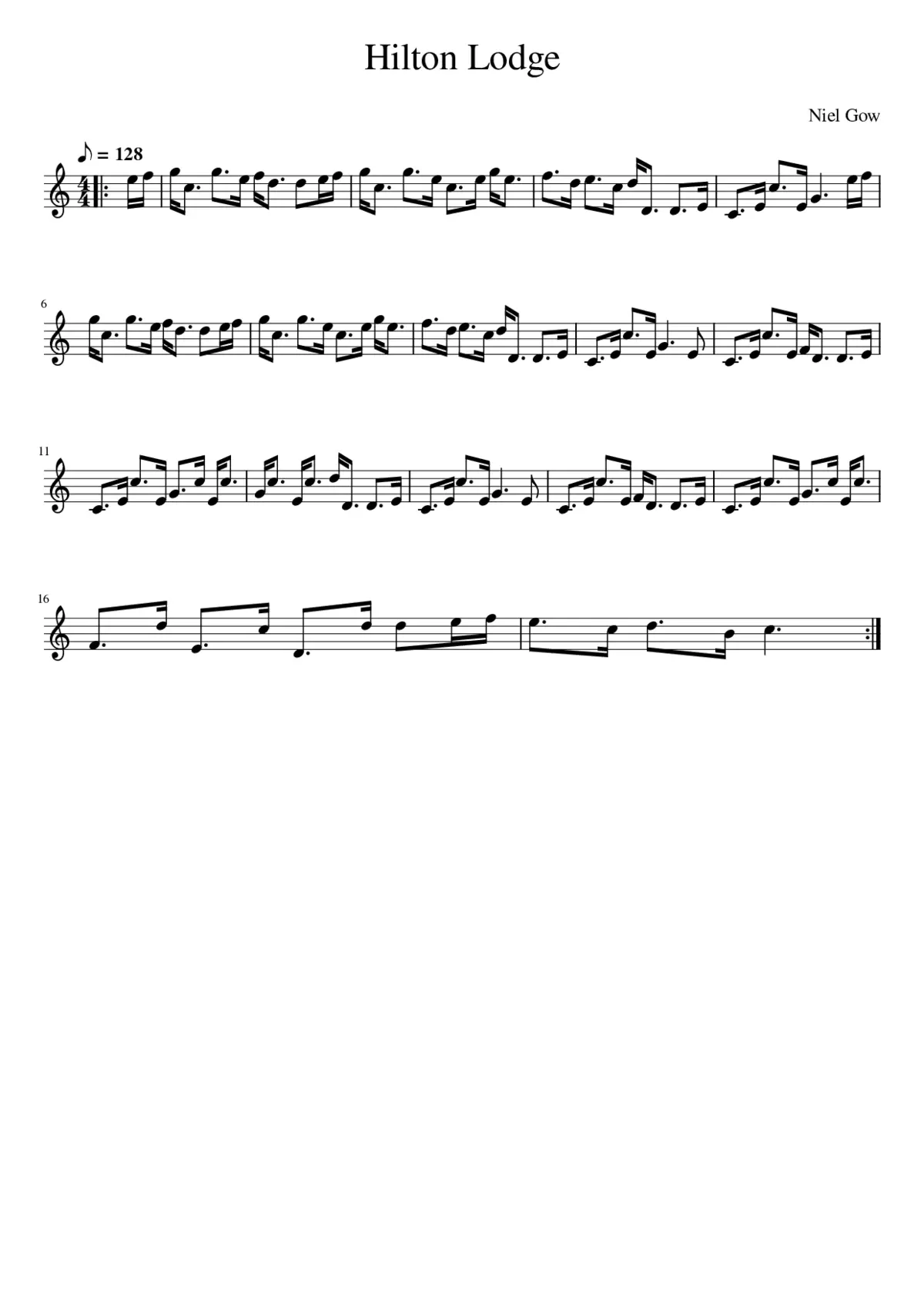 Hilton Lodge - Page 1