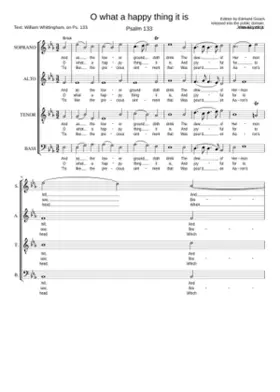 O what a happy thing it is