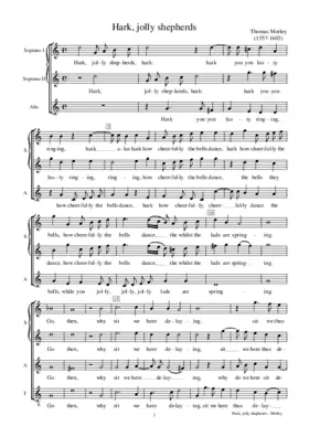 Hark, jolly shepherds