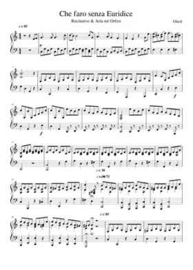 CHE FARO SENZA EURIDICE