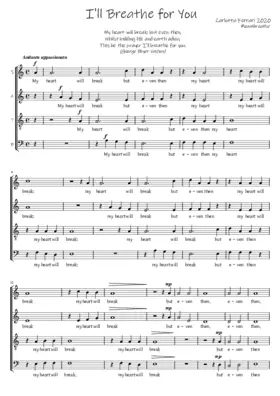 I'll breathe for you