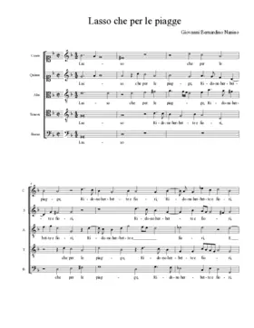 Lasso che per le piagge