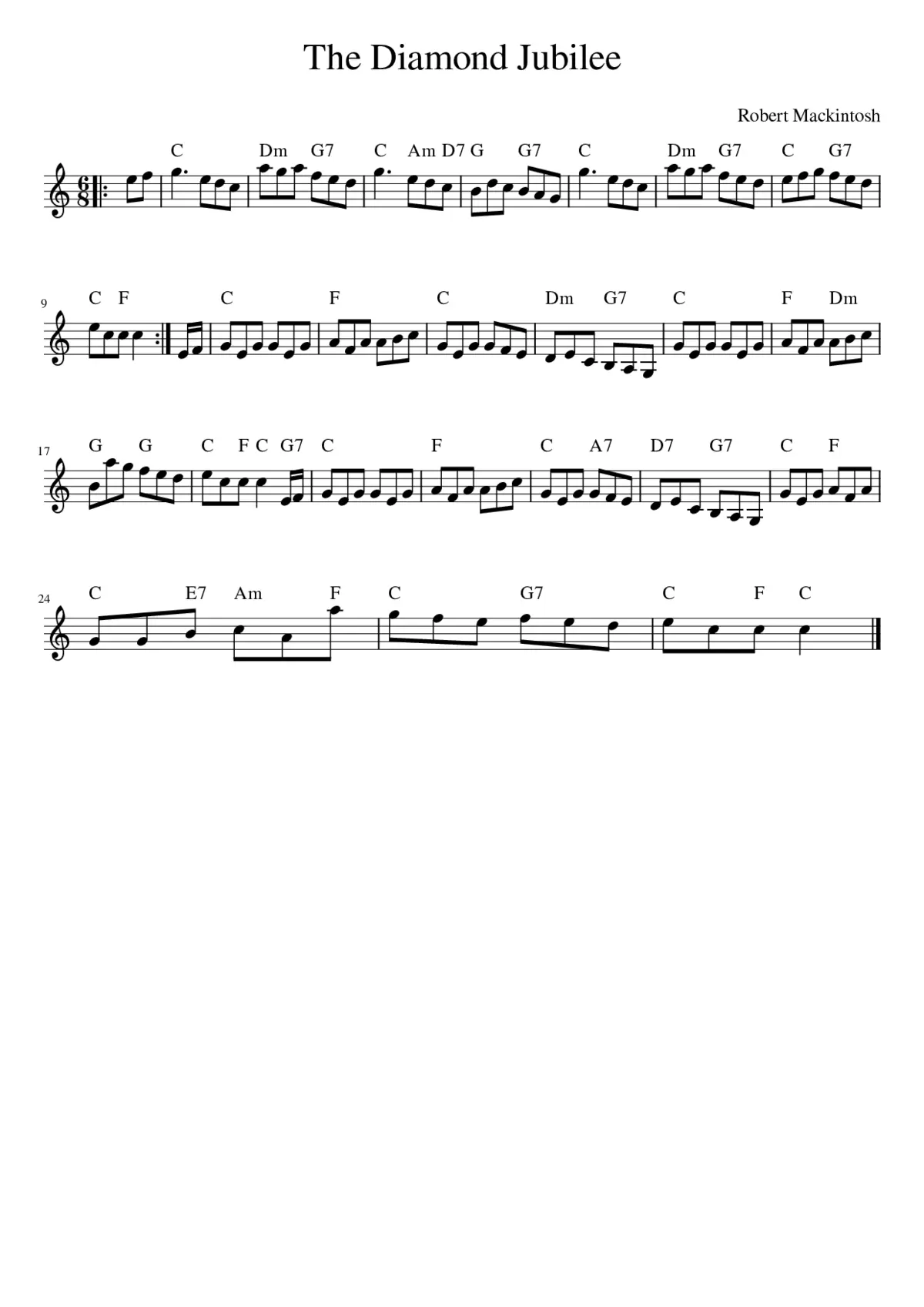 The Diamond Jubilee - Page 1