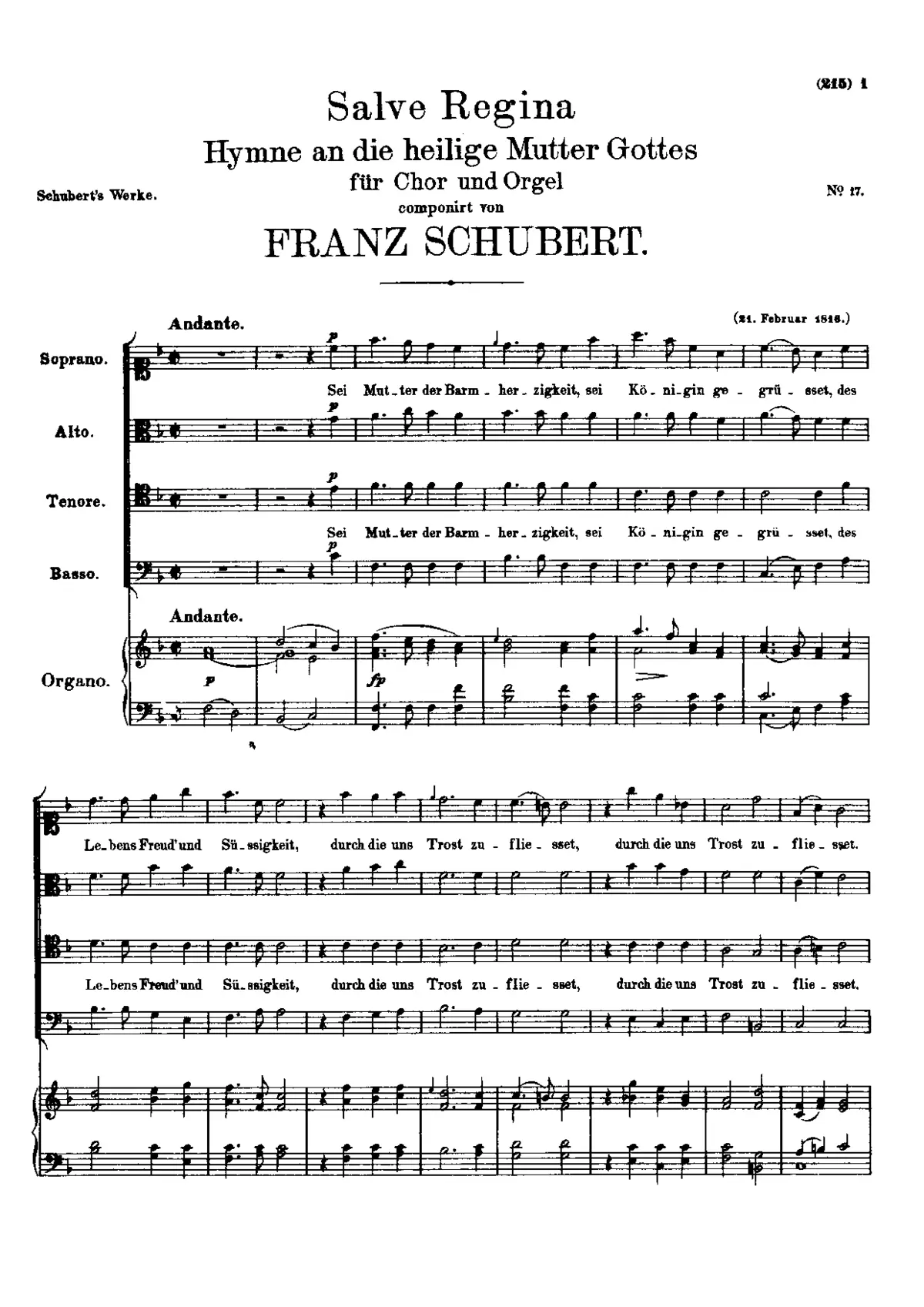 Salve Regina - Page 1