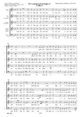 Lamnatseach al hagitit - For the chief musician on the gitit