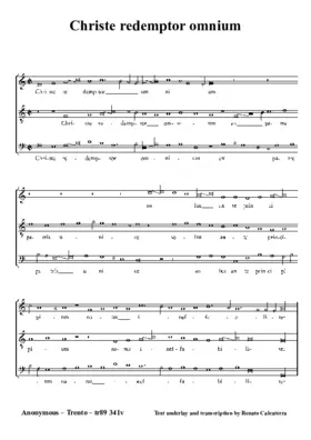 Christe redemptor omnium II