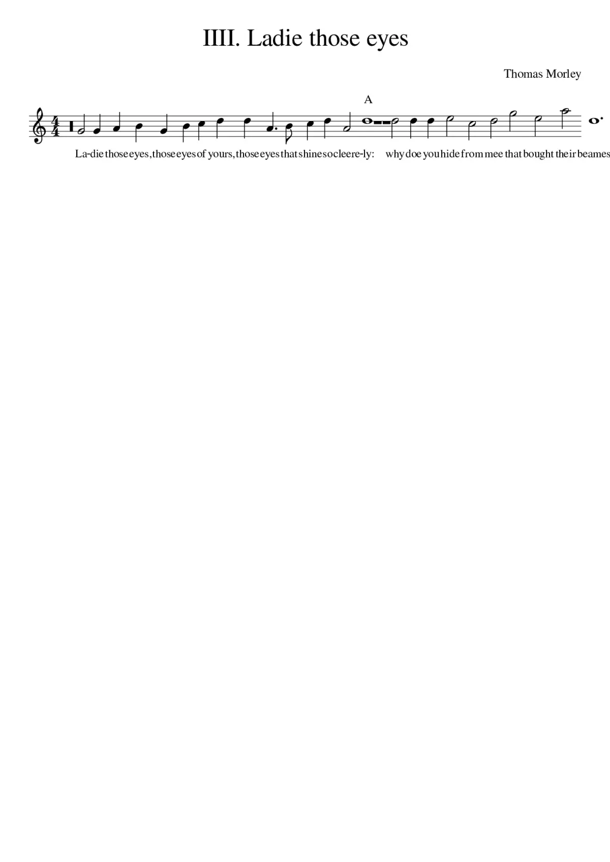 IIII. Ladie those eyes - Page 1