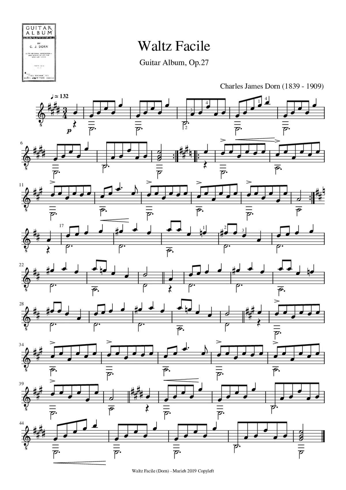 Waltz Facile - Page 1