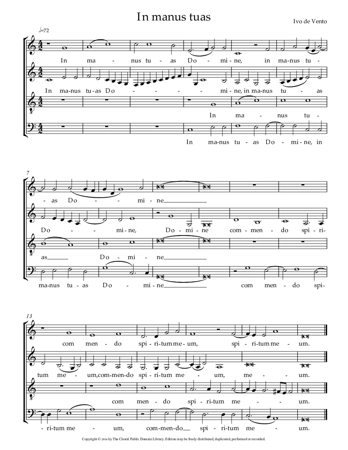 In manus tuas - Page 1