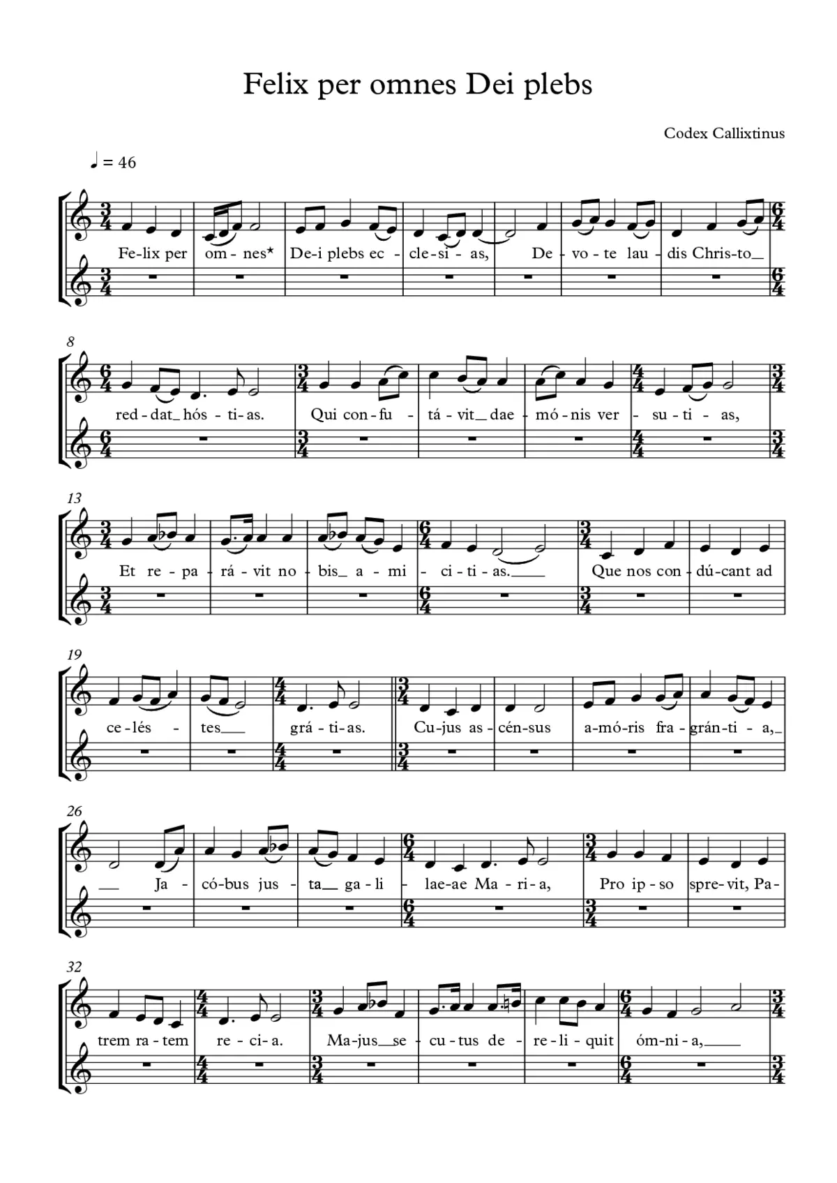 Felix per omnes - Page 1