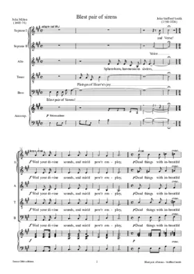 Blest pair of sirens