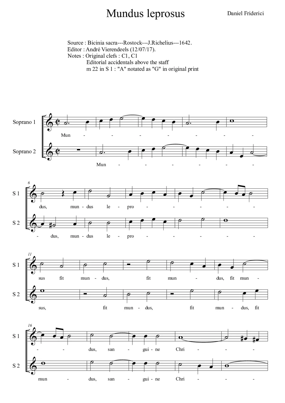 Mundus leprosus - Page 1
