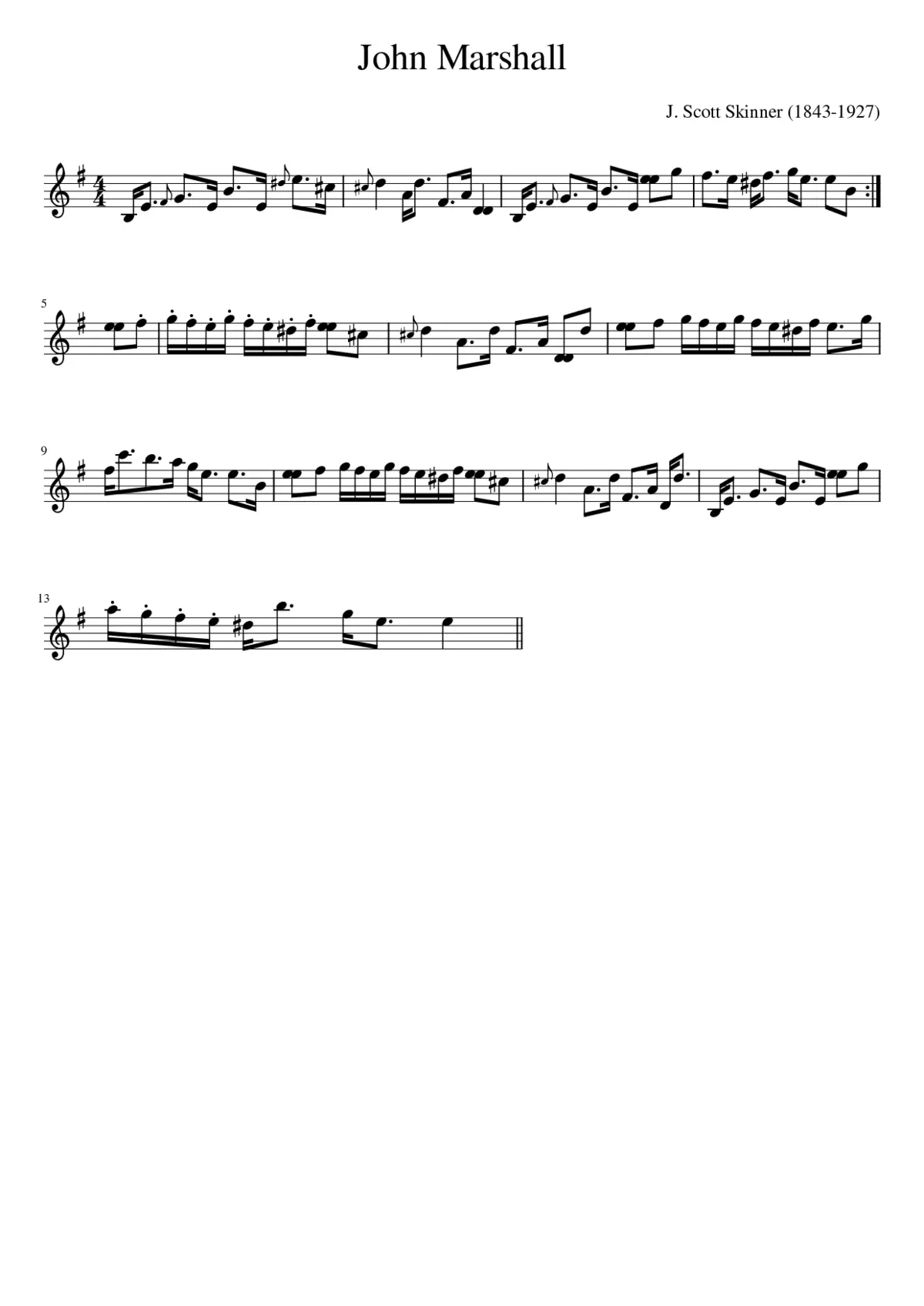 John Marshall - Page 1