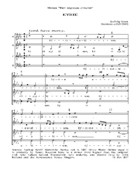 Missa Per signum crucis