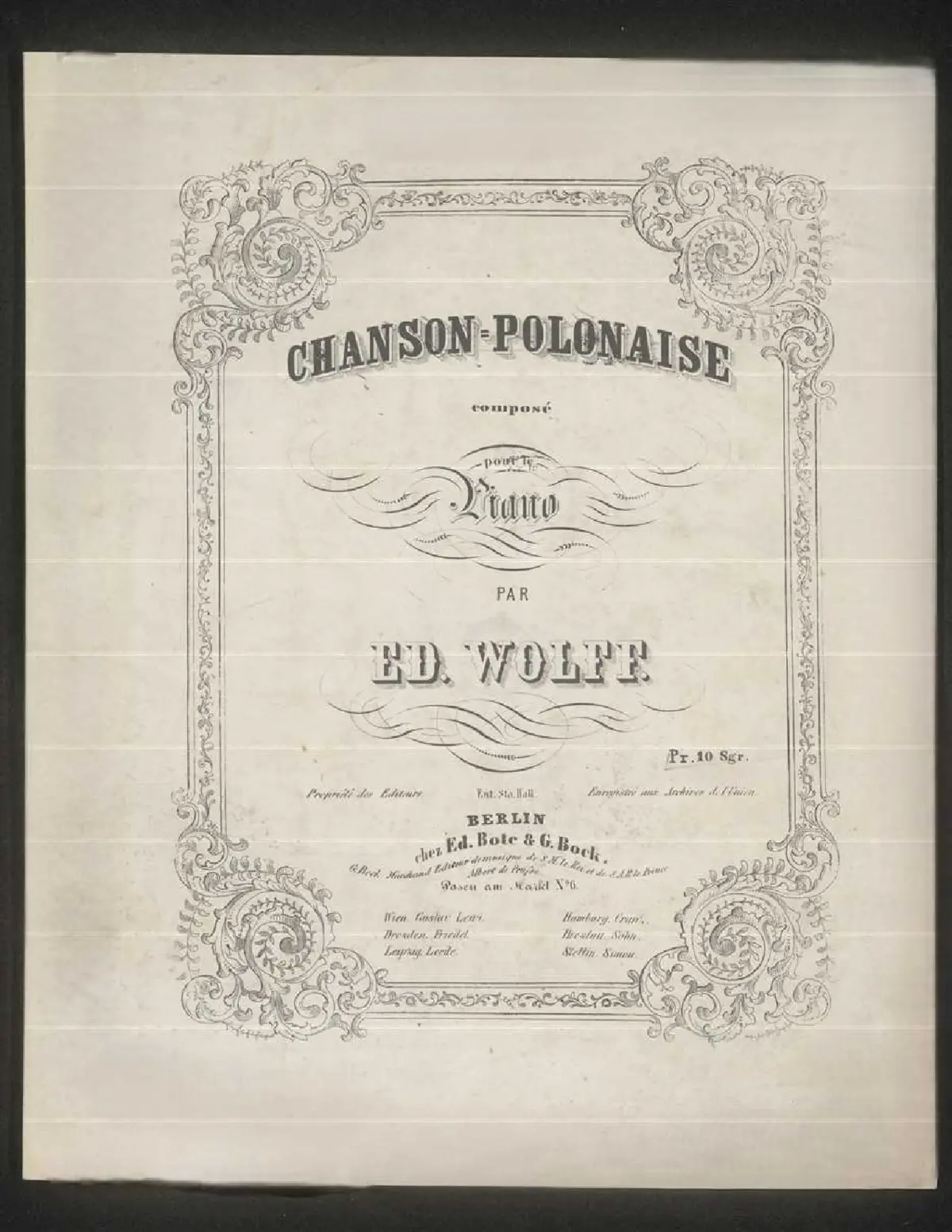 2 Chansons polonaises - Page 1