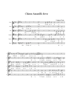 Chiese Amarilli dove