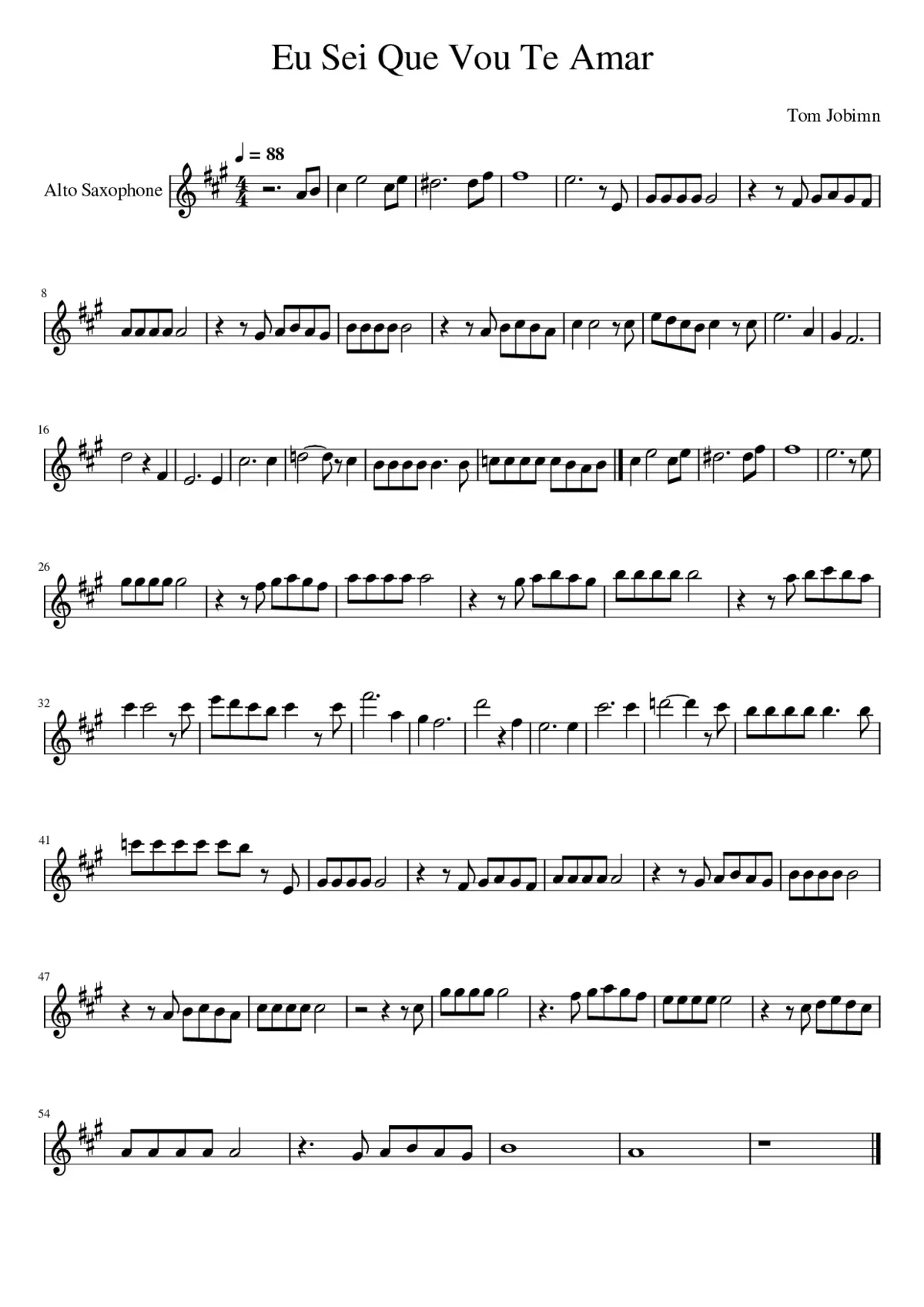 eu sei que vou te amar - Page 1