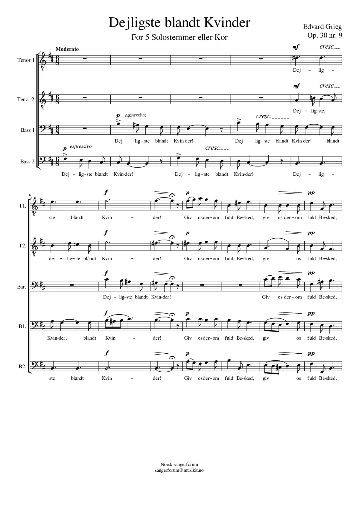 Dejligste blandt Kvinder - Page 1