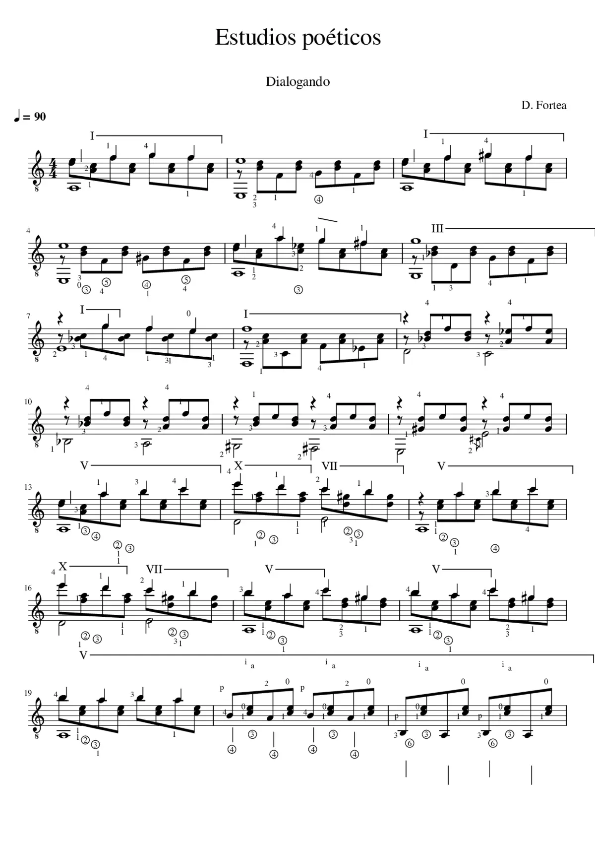 op 25 estudios poeticos - dialogando - Page 1