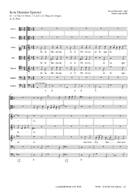 In te Domine speravi