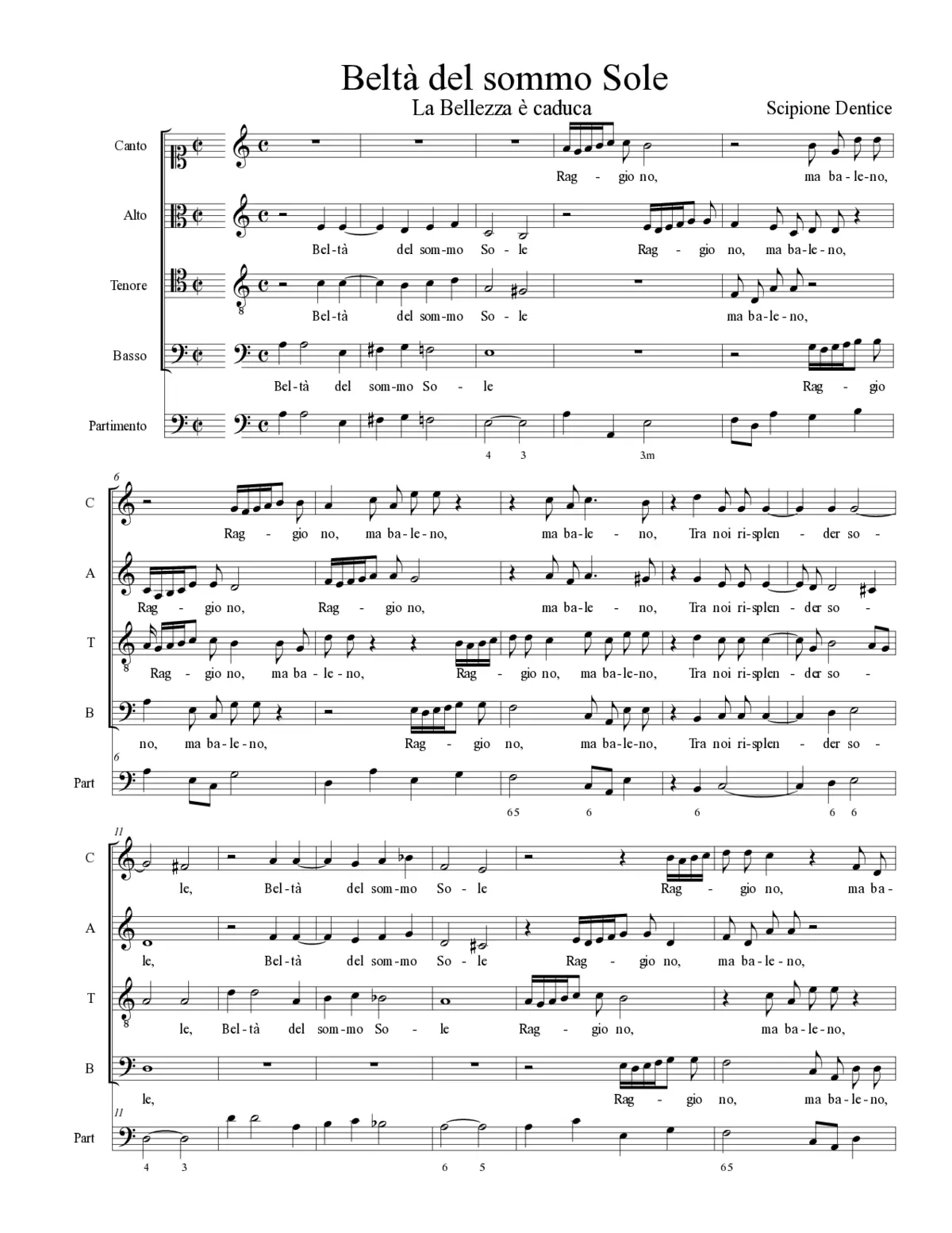 Beltà del sommo Sole - Page 1