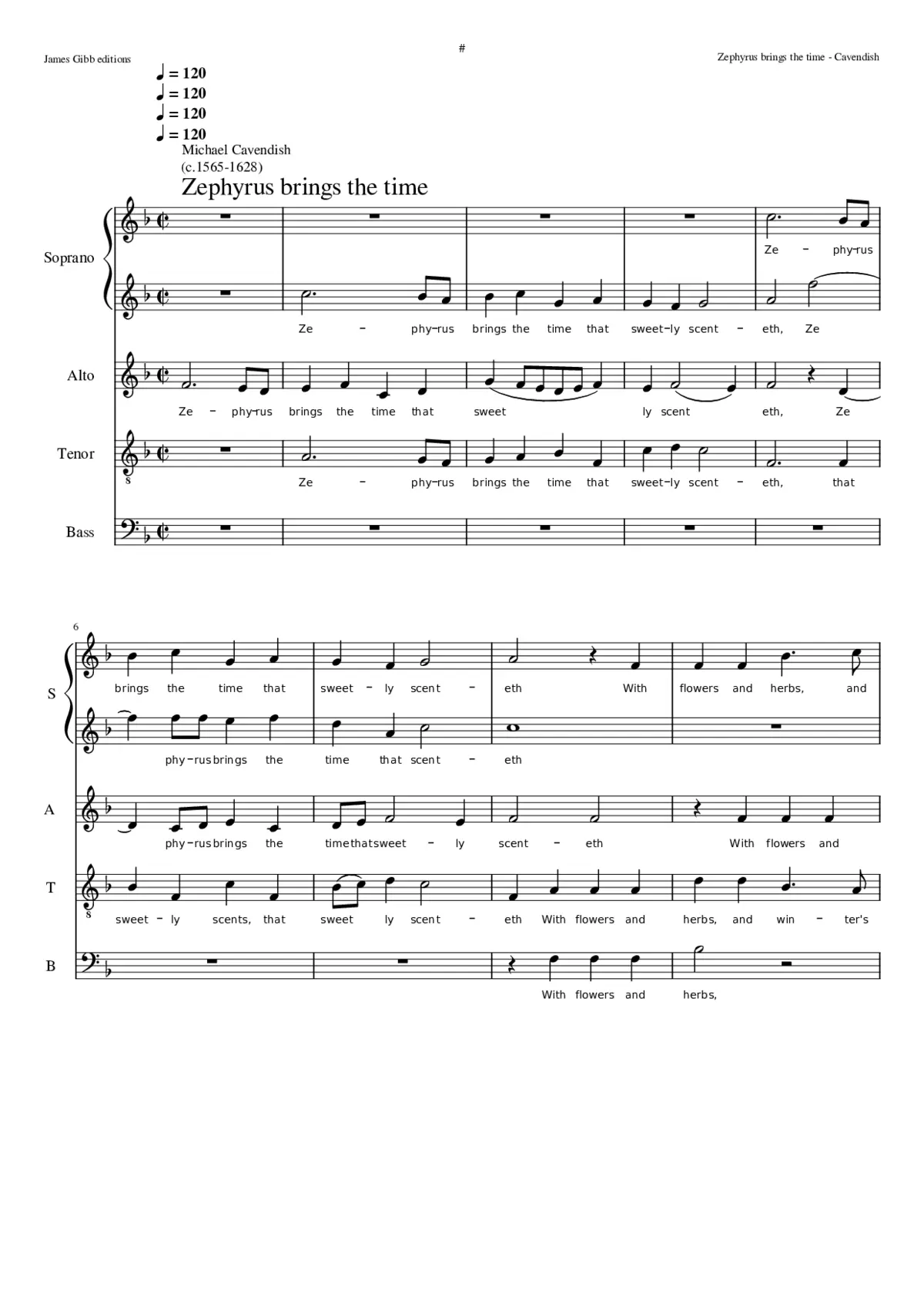 Zephyrus brings the time - Page 1