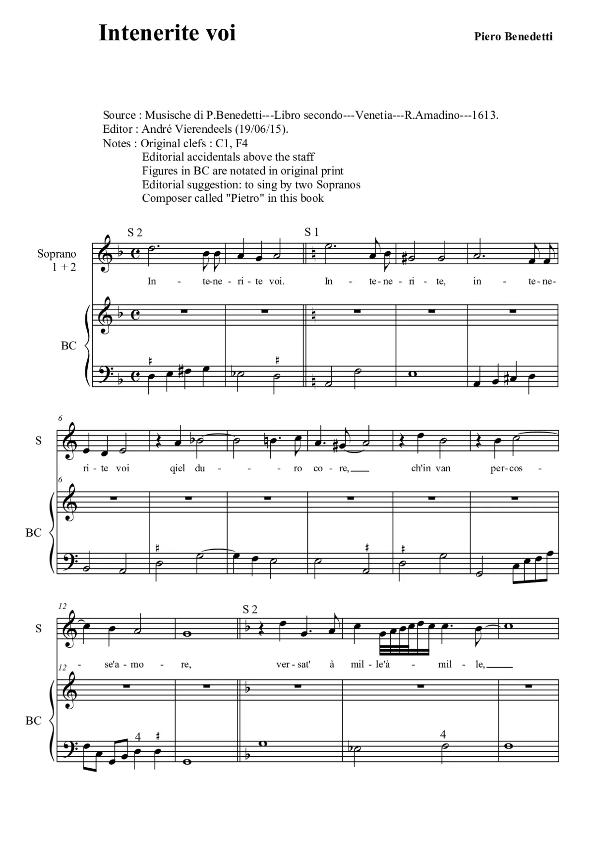 Intenerite voi - Page 1