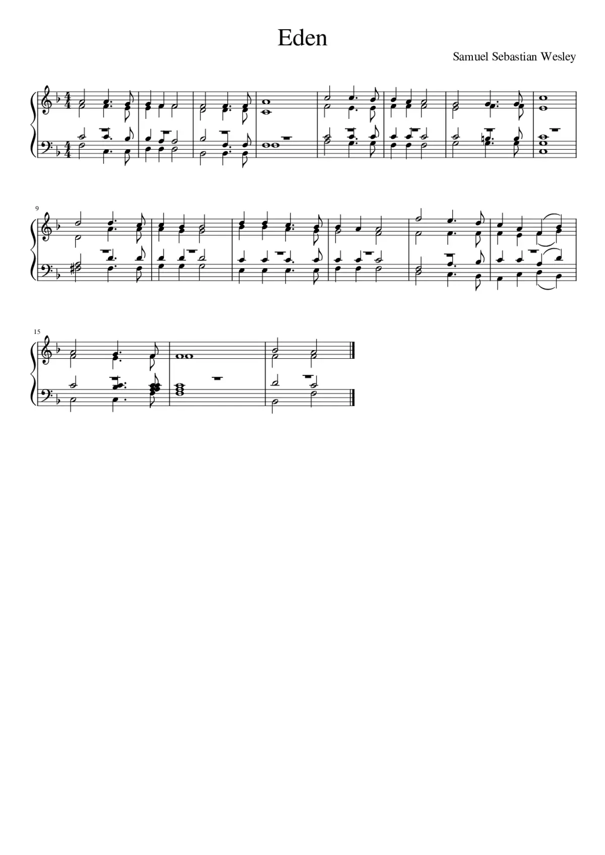 EDEN (Wesley) - Page 1