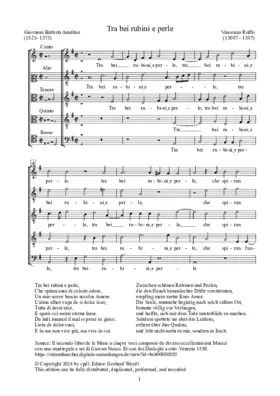 Tra bei rubini e perle