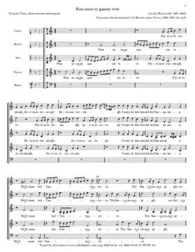 Non sono in queste rive