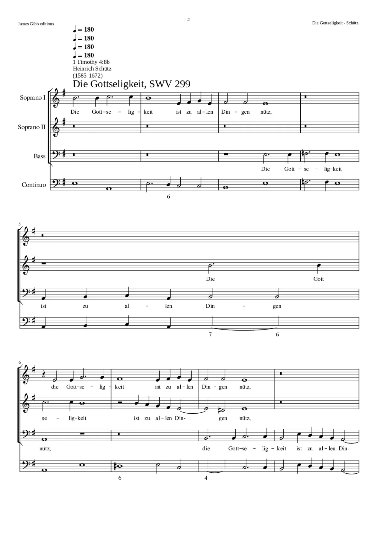 Die Gottseligkeit ist zu allen Dingen nütz - Page 1