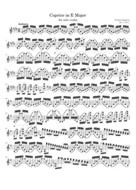 24 Caprices for Solo Violin Op.1
