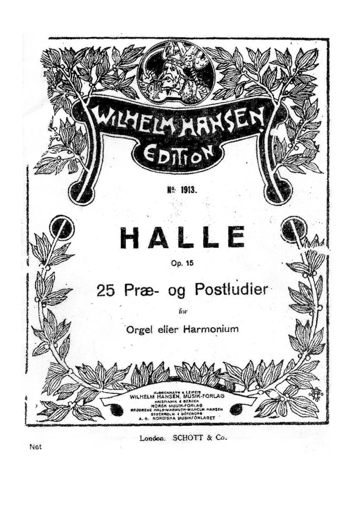 25 Præ- og Postludier for Orgel eller Harmonium - Page 1