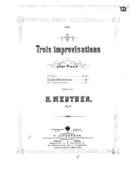 3 Fantasy-Improvisations