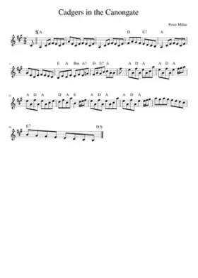 Cadgers in the Canongate