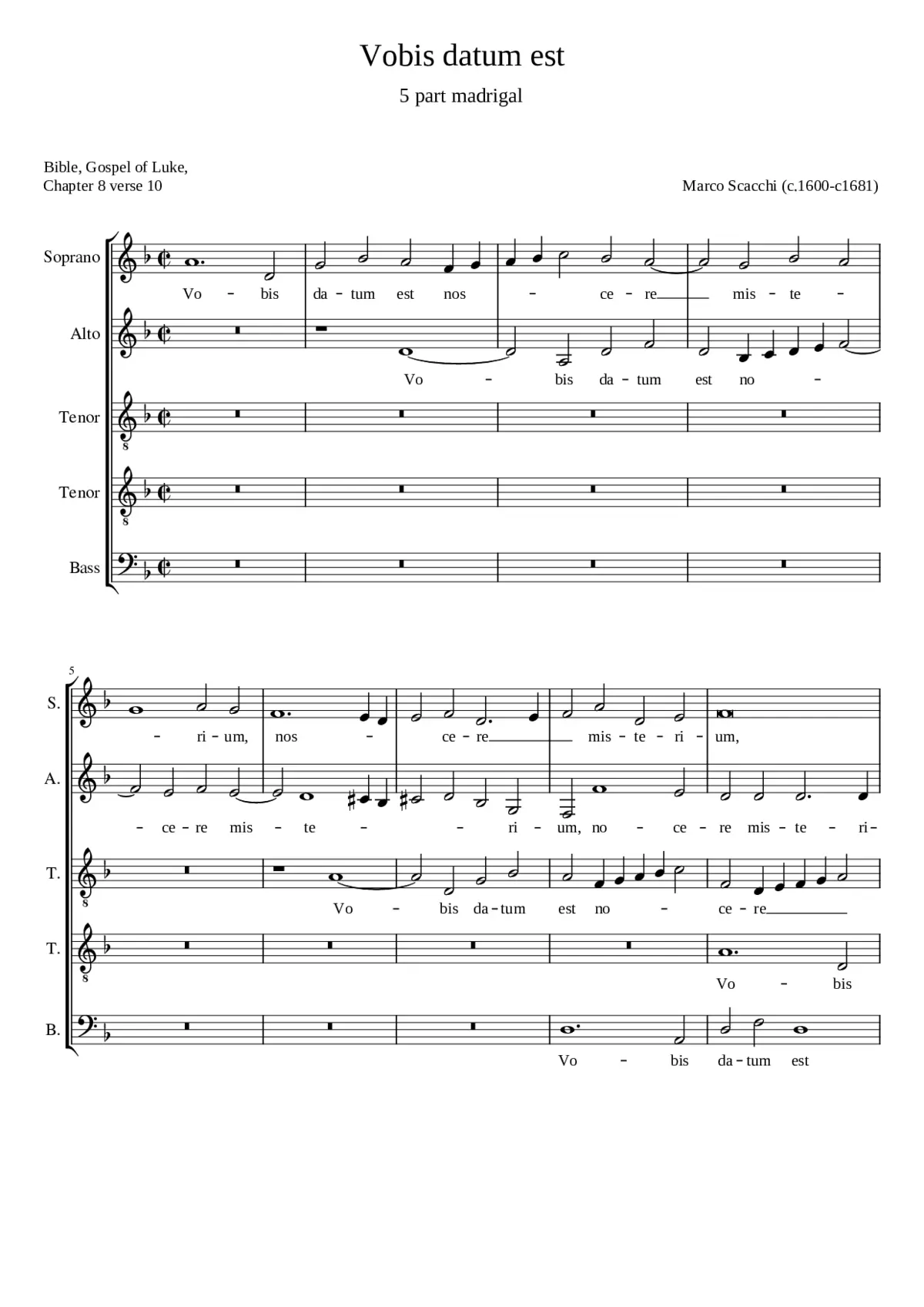 Vobis datum est - Page 1