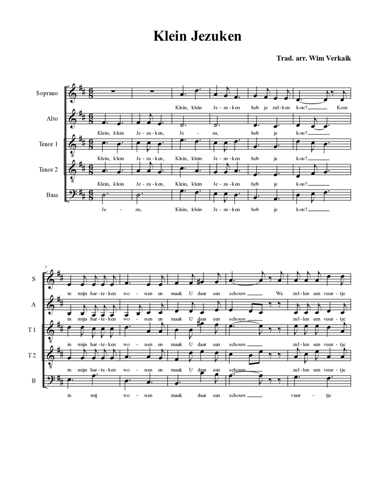 Klein Jezuken - Page 1
