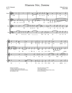 Miserere mei Domine