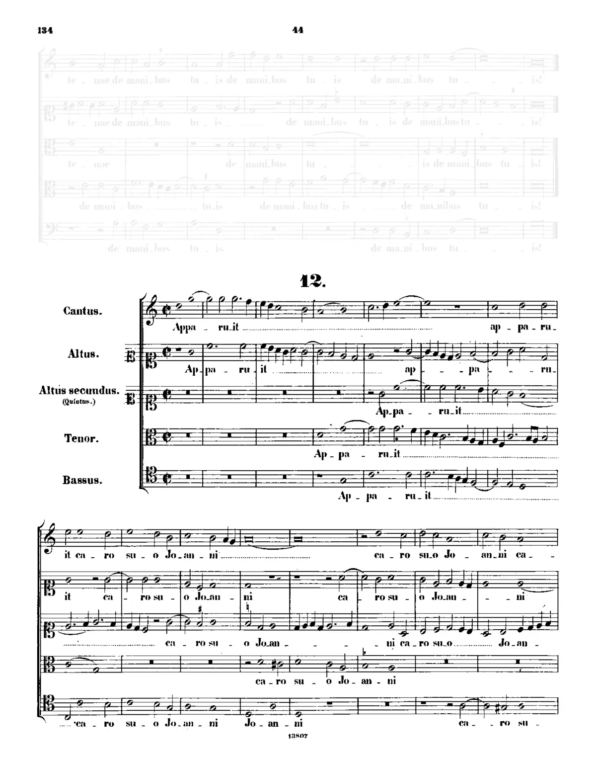 Apparuit caro suo Ioanni - Page 1
