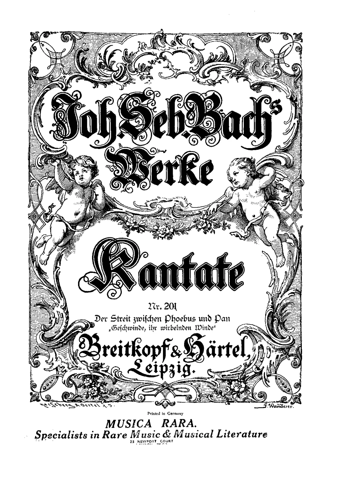 Geschwinde, ihr wirbelnden Winde, Dramma per musica - Page 1