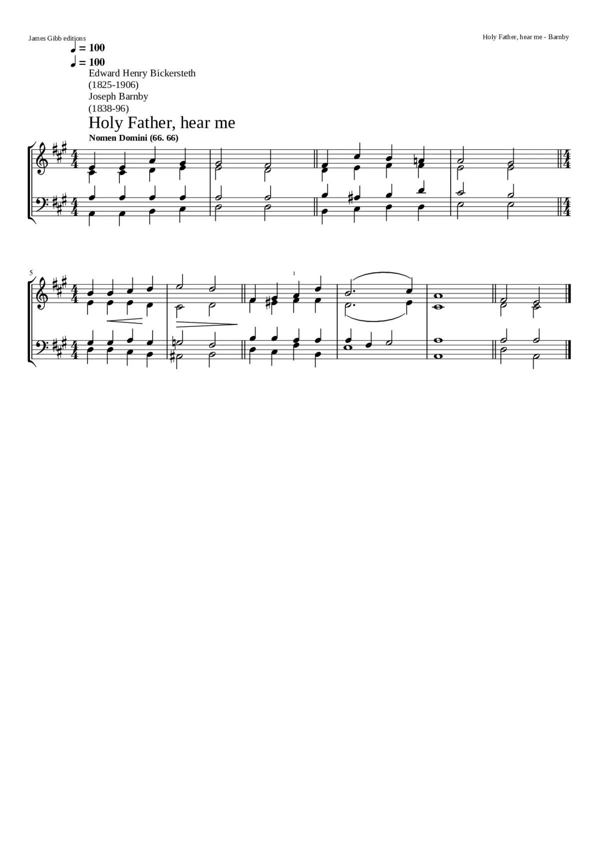 Holy Father hear me - Page 1