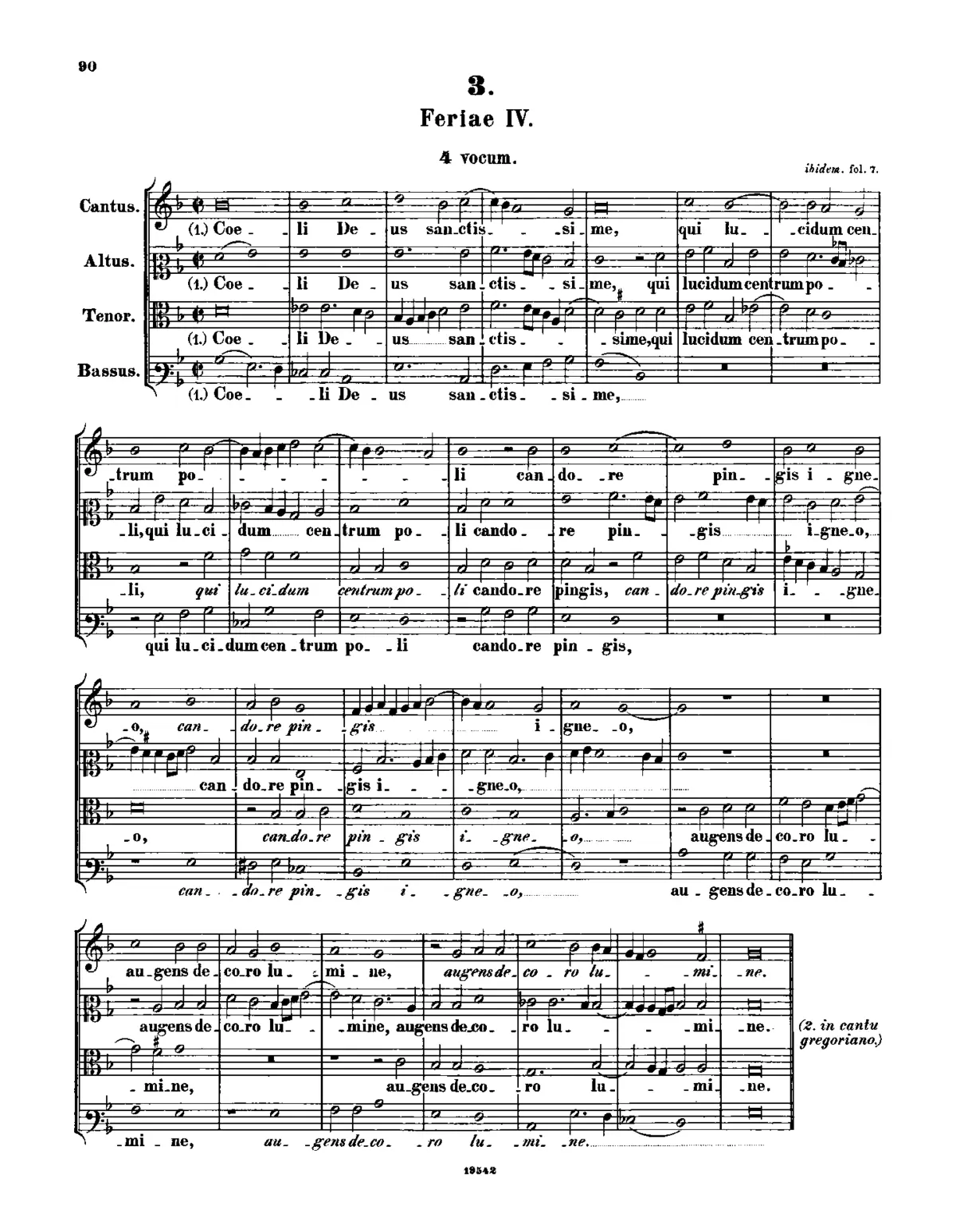 Coeli Deus sanctissime - Page 1