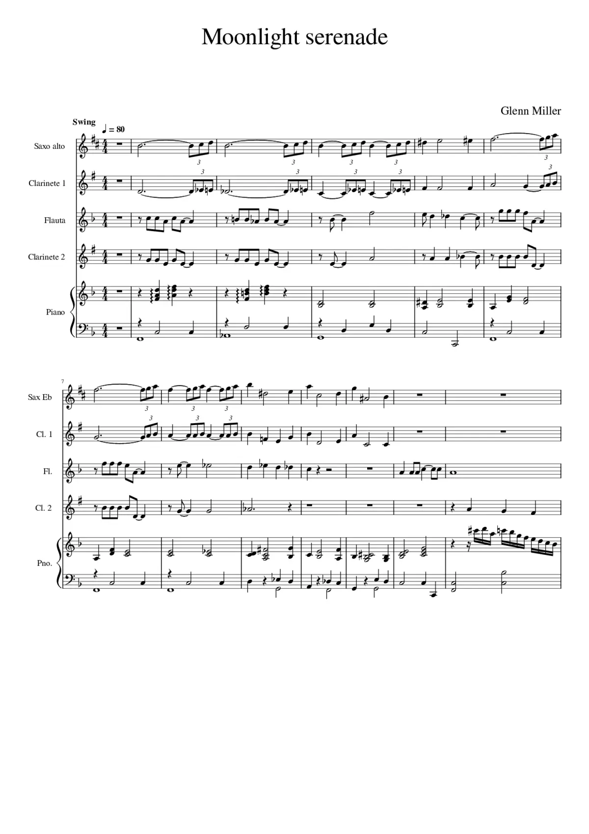 moonlight serenade - Page 1