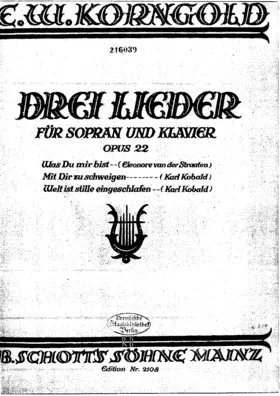 3 Lieder