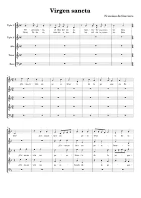 Virgen sancta